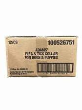 CASE Adams Flea and Tick Collar Dogs  Puppies 2 12-Mth Prevention