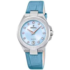 Festina F20701/3 Women's Mademoiselle Light Blue Watch
