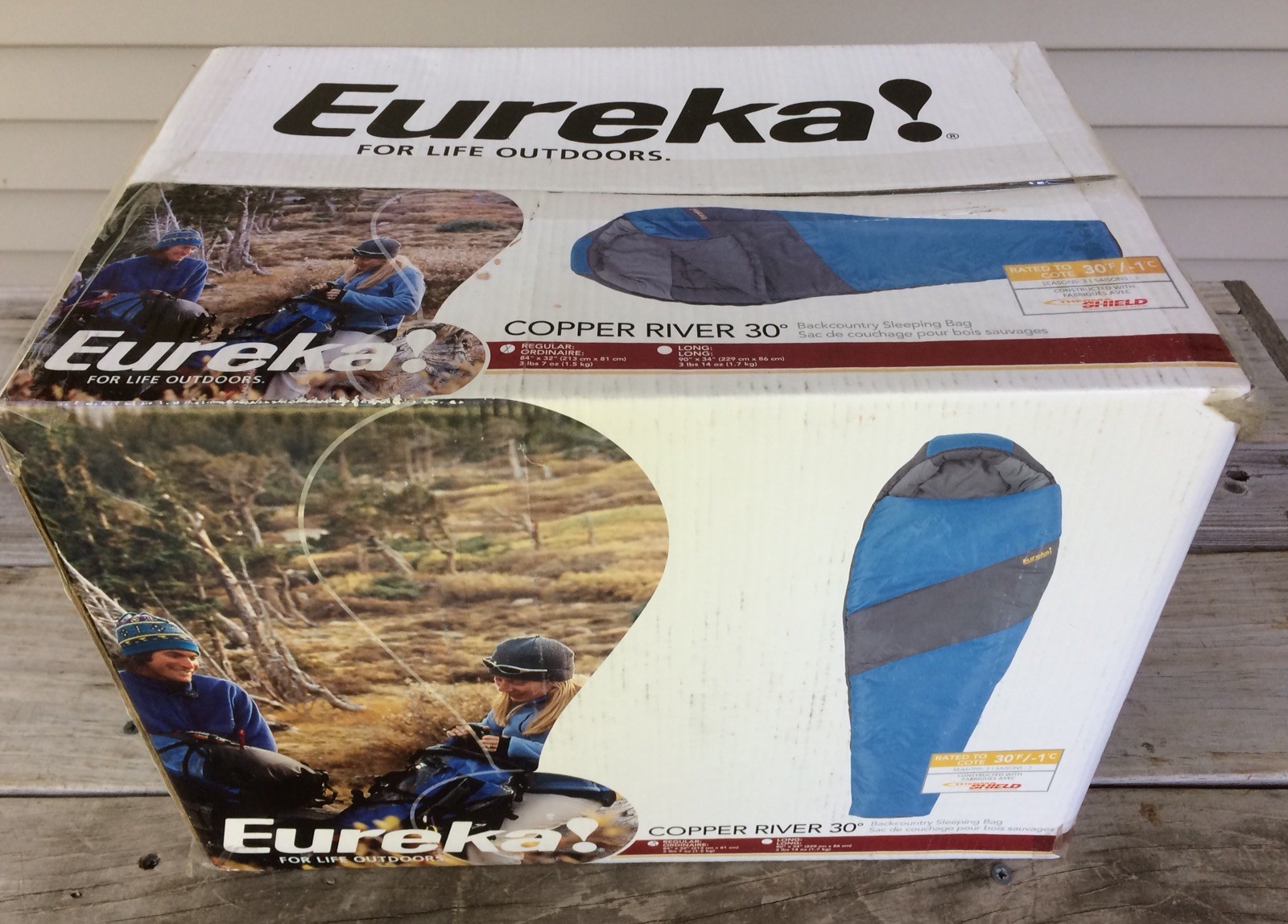 Eureka cobre River 30 grados Momia Backcountry Saco De Dormir Regular 84 Eureka cobre River 30 grados Momia Backcountry Saco De Dormir Regular 84