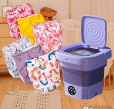 Reusable Baby Diapers Start Up Kit, Portable Washing Machine, Baby Diapers,