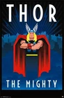 Thor The Mighty Retro POSTER 57x86cm NEW * superhero artwork style
