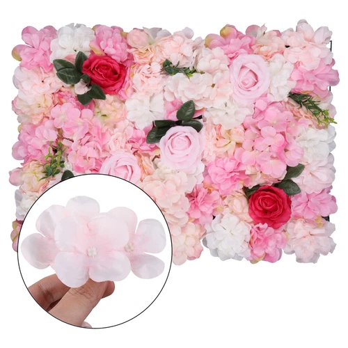 Artificial Flower Wall Panels for Wedding Backdrops and Home Interior Decoration - Picture 179 of 286