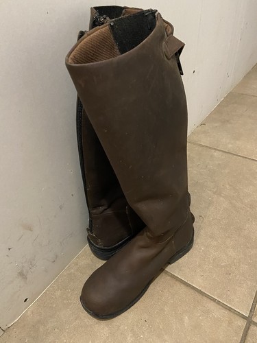 toggi calgary riding boots brown