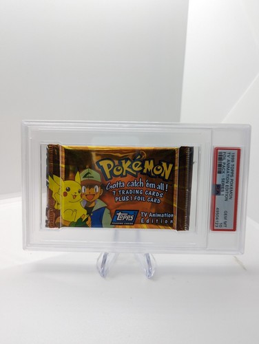 1999 Pokemon TOPPS TV Animation Edition Foil Pack - Series 1 GEM MINT PSA 10 - Picture 1 of 1