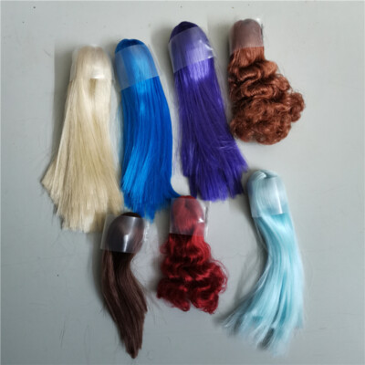 1/6 Hair Wig Female Head Carving Hair Set 2.0 Hair Wig Model for 12'' Figure