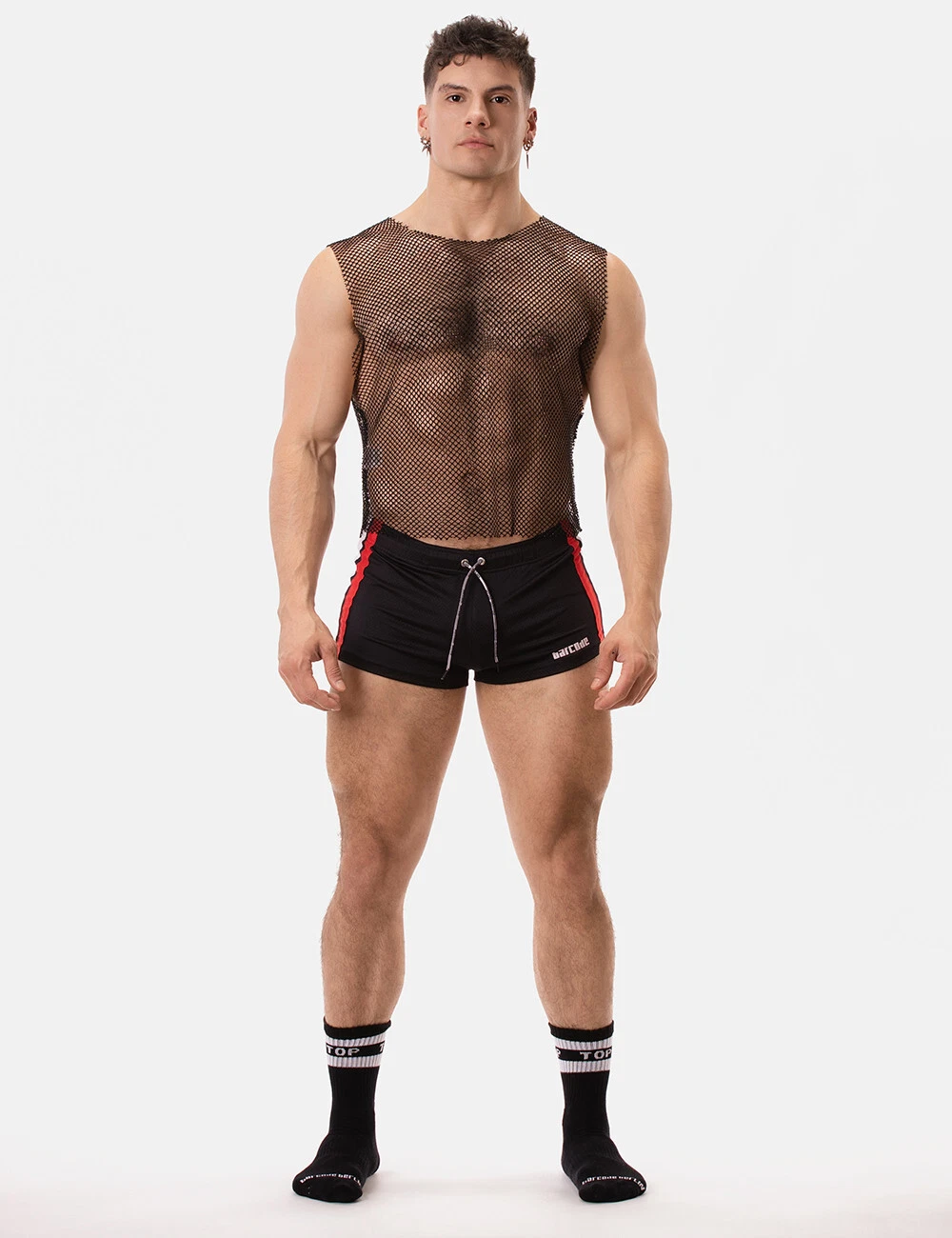 Barcode Berlin tank top bling black S/M L/XL men's shirt 92384/100 sexy gay
Opens in a new window or