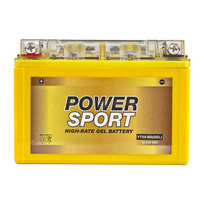 ExpertPower YTX9-BS Gel Replaces for 2003-06 Kawasaki KSF400A(KFX400)ATV Battery