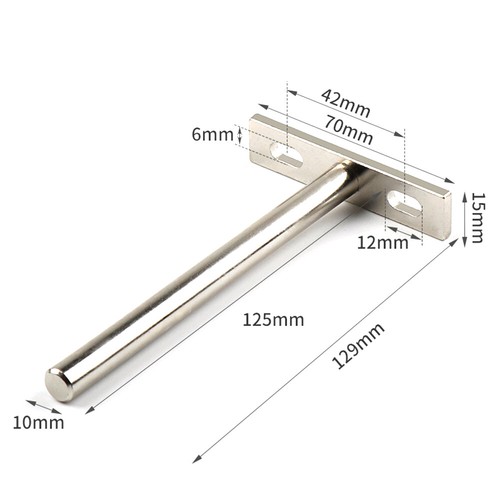 Fixed Hidden Invisible Floating Shelf Support Hidden Bracket 50mm - 200mm - Picture 16 of 21