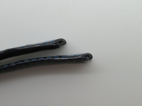 Camille Fournet Feldmar Watch Co Blue Alligator Wristwatch Strap 20mm - Picture 8 of 11