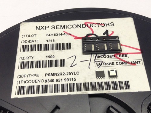 3 Stück PSMN2R2-25YLC MOSFET N-Ch 25V 100A 2.4 mOhms (M1278) - Picture 4 of 7