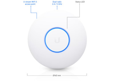 Ubiquiti UniFi AP nanoHD Access Point 4x4 MU MIMO 3er Pack | UAP-NANOHD-3