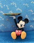 DISNEY MICKEY WITH TRAY TABLE ORNAMENT 14cm