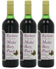 Rochester Non-Alcohol Organic Mulled Berry Punch 3x, 6x,12x725ml