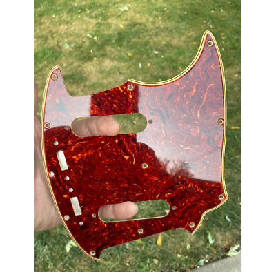 Wide Bevel Aged Edge Tortoise Pickguard for 1994-1995 MIJ Fender