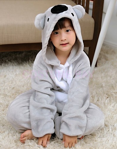 Kids Children's Onesie Unisex Kigurumi Animal Jumpsuit Costume Pajamas Sleepwear - Picture 9 of 183