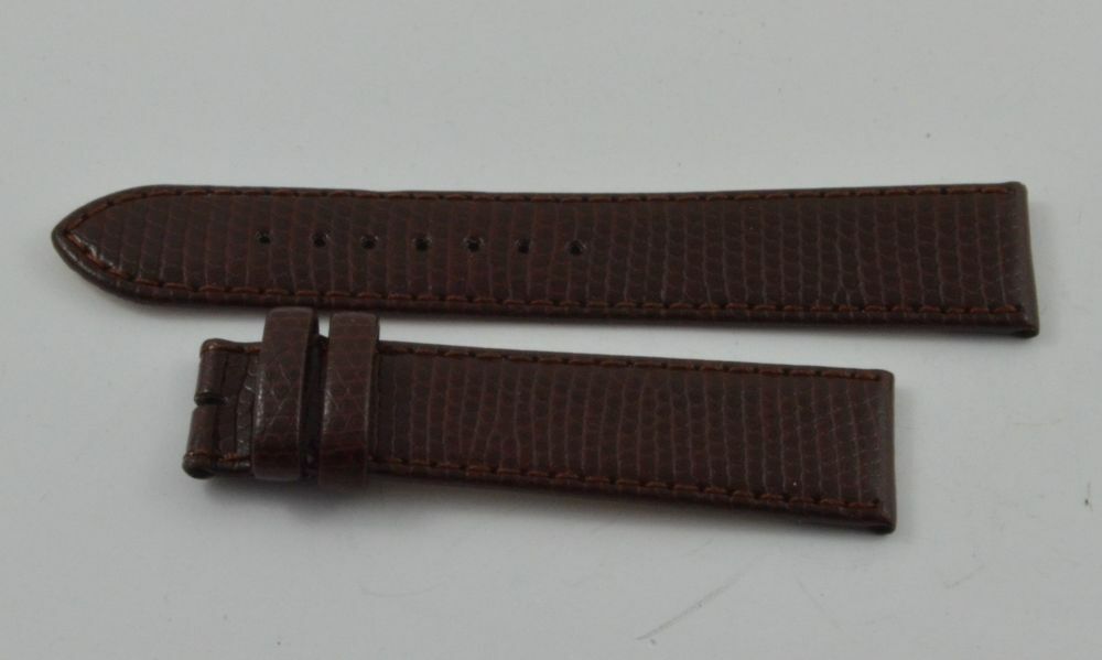 Di-Modell Leather Bracelet 0 25/32in For Buckle Clasp Braun 0 23/32in