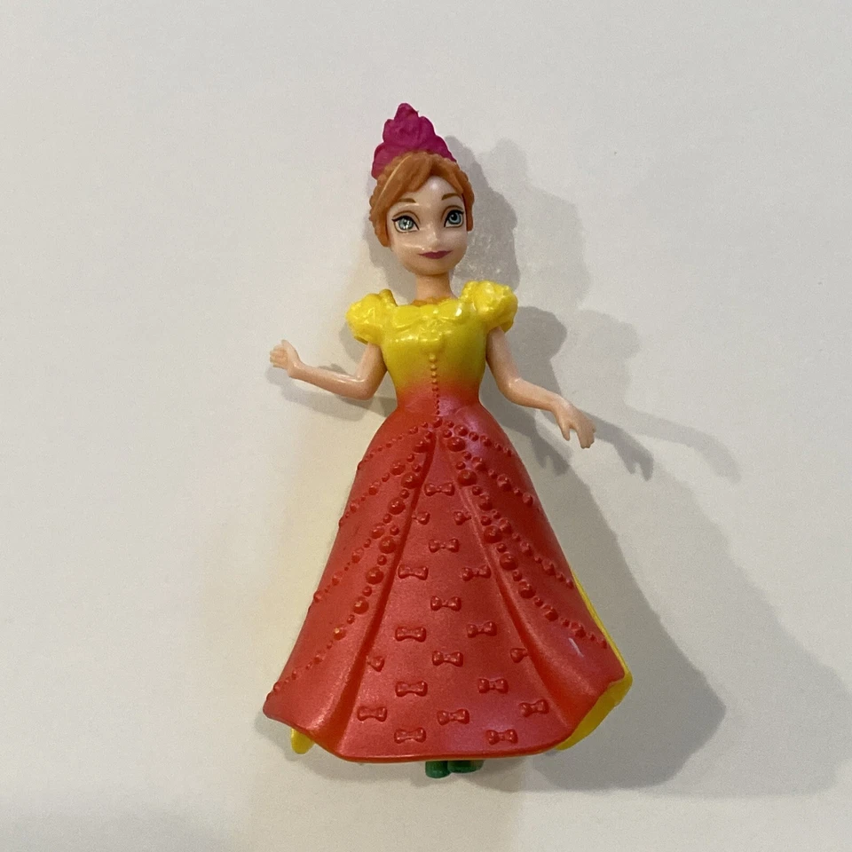 Disney Princess Anna Frozen MagiClip Magic Clip Polly Pocket Action Figure Doll - Image 3 of 4