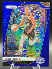 2024 Panini Prizm WNBA - Kristi Toliver Blue Pulsar /199 - Washington Mystics 12