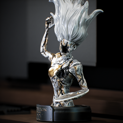 The Paintress Clair Obscur Expedition 33 FIlament impreso en 3D kit modelo hágalo usted mismo - Imagen 4 de 5