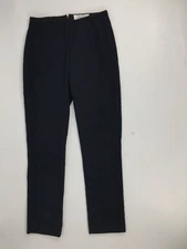 $295 Derek Lam 10 Crosby Women's Blue Cropped Stretch Cropped Pants Size 4