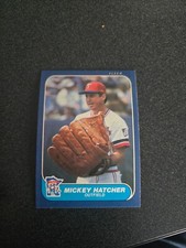 1986 Fleer - #396 Mickey Hatcher