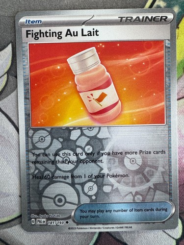 Fighting Au Lait Reverse Holo English Pokemon TCG BKBT135