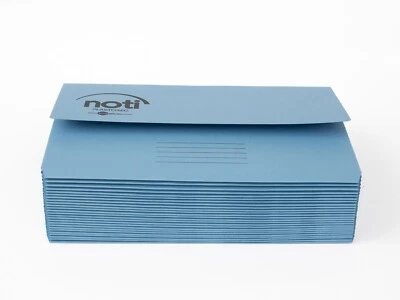 NOTI EASTLIGHT A4/ FOOLSCAP FILING DOCUMENT WALLET FOLDERS, Choice of Colours