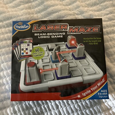 Laser Maze Beam Bending Logic Board Game ThinkFun Think Fun