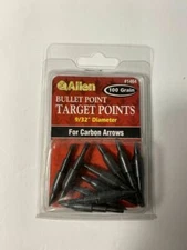 Allen Bullet Point Target Points 9/32 inch Diameter 100 Grain - 10 pack
