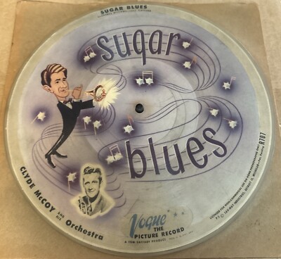 Vogue Picture Record 78 RPM Clyde McCoy - Sugar Blues R707 V