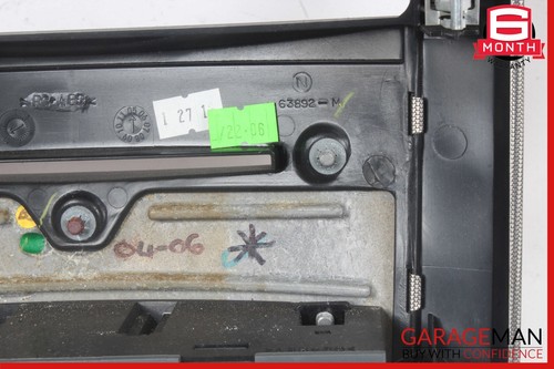 04-09 Cadillac XLR Center Console Radio Trim Bezel Panel A/C AC Climate Control - Picture 11 of 16