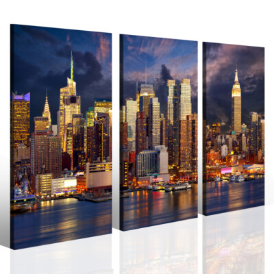 Quadri moderni città New York Bridge XXV stampe su tela canvas arredo moderno