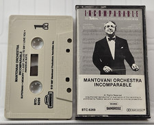THE MANTOVANI ORCHESTRA - INCOMPARABLE Cassette, 1987, Columbia House BTC-6269