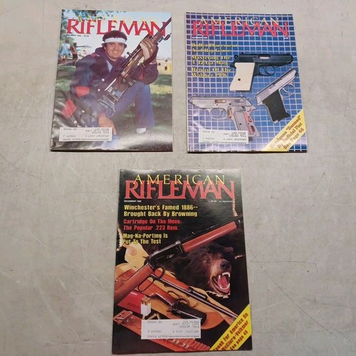 LOT of 10 American Rifleman Magazine 1985 Nostalgic VINTAGE Guns Books Firearms - Picture 10 of 11