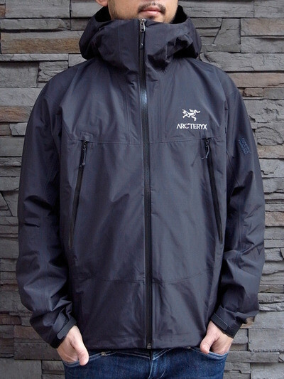Arc'teryx Alpha SL Jacket Mens XL Black Hooded Gore-Tex