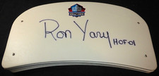 PRO FOOTBALL HALL OF FAME SIGNED SEAT BACK~AUTO AUTOGRAPH RON YARY 