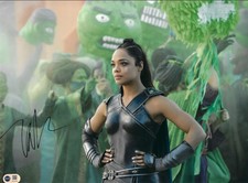 TESSA THOMPSON SIGNED VALKYRIE THOR RAGNAROK 16x12 PHOTO (ACG CERT AG16749)