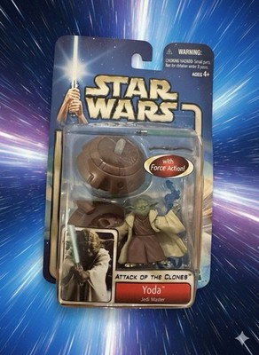 Star Wars: Episode II - Angriff der Klonkrieger Yoda Jedi Meister - Force Action