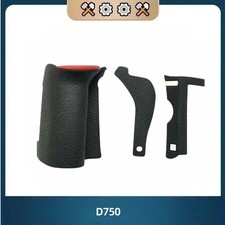 For Nikon D750 Body Rubber Grip Rear Thumb Left FX Side Cover NEW