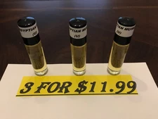 Egyptian musk Roll On Perfume Body Oil 1/3oz (3 for $11.99)