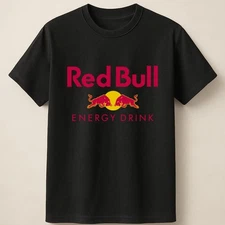 Red Bull Inspired T Shirt With Charging Bulls Logo Unisex T Shirt