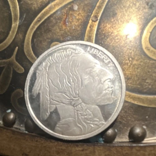 1 oz .999 Fine Silver Buffalo Design Round .999 Fineness Silver Bullion Coin