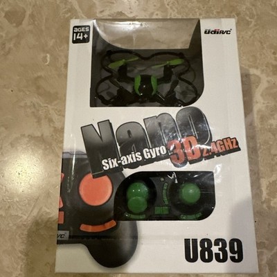 Nano Six-axis Gyro 3d 2.4 GHz U839 Remote Control Toy