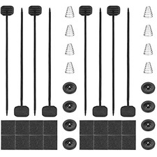 Fan Mounting Kit, -Pack Electric Radiator Fan Mounting Kit Compatible 7-Inch 2