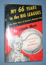 Connie Mack  *  MY 66 YEARS IN THE BIG LEAGUES  *  signed 1st edition  1950