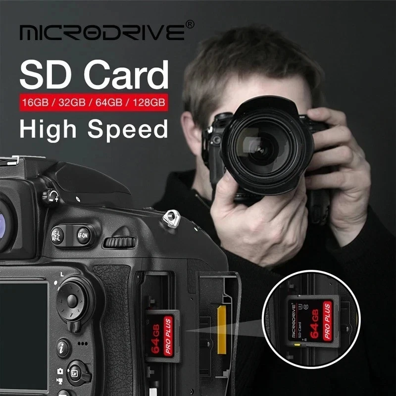 SD Card 16GB 32GB 64GB 128GB 256GB Class 10 SDHC SDXC C10 Full Size Flash SD - Image 2 of 4