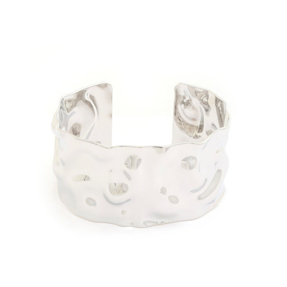 メキシカンジュエリー Hammered Cuff Bracelet Hammered Mexican Sterling Silver Gemstone Cuff Bracelet