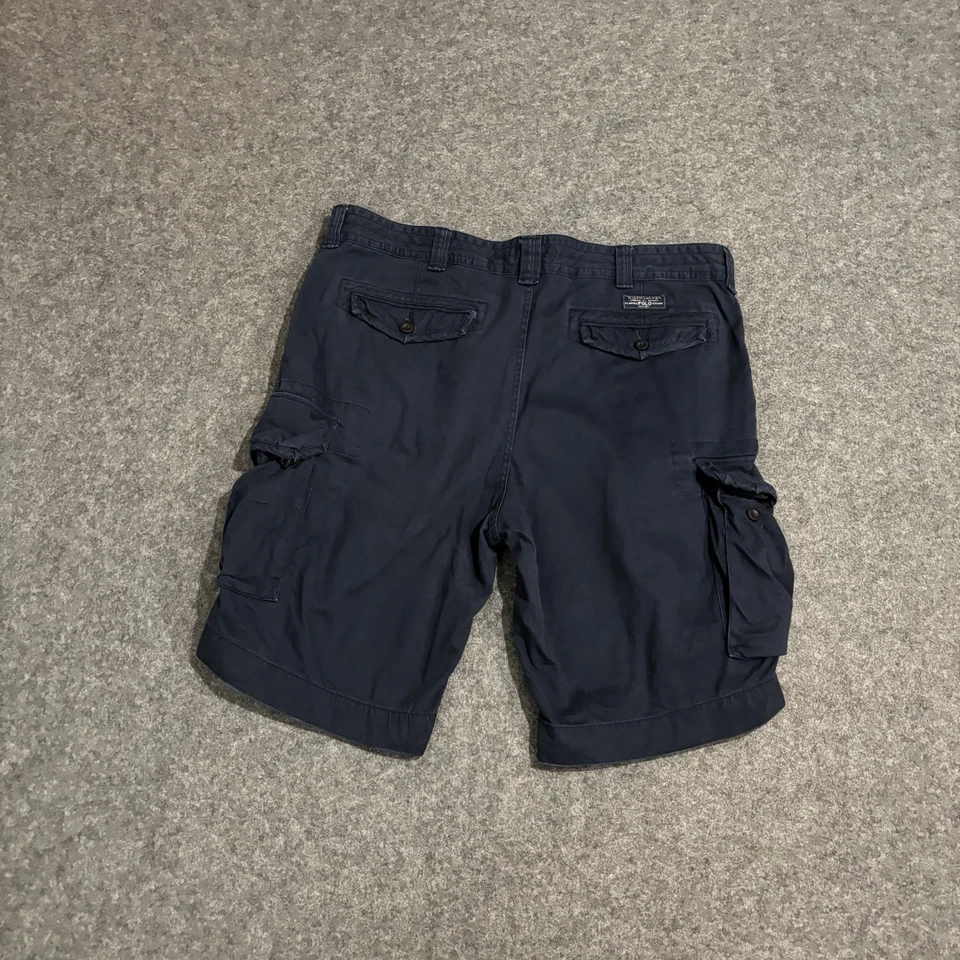 Polo Ralph Lauren Cargo Shorts Men’s Size 40T Classic Fit Navy Blue - Image 2 of 4