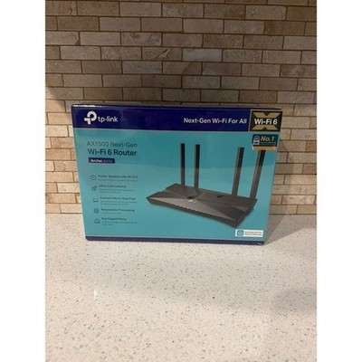 TP-Link Archer AX1500 Wi-Fi 6 Dual-Band Wireless Router -  New and Sealed