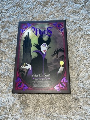 Disney Villains Cast A Spell Beauty Book Missing Brushes